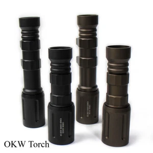 SOTAC OKW LED Tactical Flashlight Lighting Fit 20mm Picatinny Rail Airsoft - Picture 1 of 23