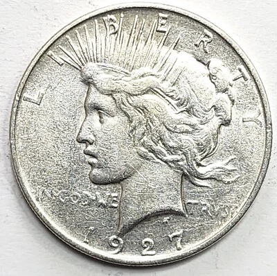 1927-D Peace Dollar - Image 1 of 2