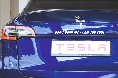 Auto Sticker Set, 49x2,5cm, TESLA, Protest, A00018, NEU, Premium3M - Bild 1 von 4