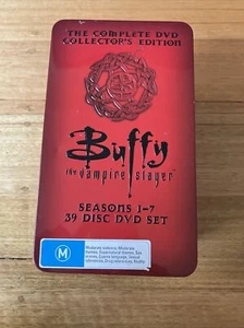 Buffy the Vampire Slayer Season 1-7 DVD Collectors Boxset Exclusive Metal Case - Photo 1/17
