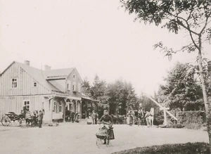 FRIEDRICHRODA - Bilder aus Thüringen - Heubergshaus - Fotodruck, um 1890 - Picture 1 of 2