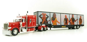 First Gear 69-1063 Peterbilt 389 Truck with Kentucky Trailer AC/DC Power Up 1:64 - Picture 1 of 12