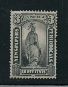 US Scott PR10  Newspaper3 cent Black $300.00 - Picture 1 of 2