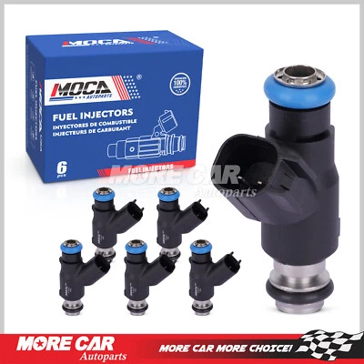 6x Inyector de combustible para Hyundai Azera Genesis Sonata Kia Sorento Sedona Amanti V6 Foto 1 de 4