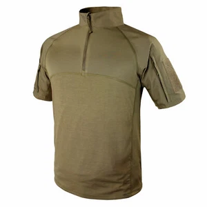 Condor 101144 Moisture Breathable Tactical 1/4 Zip Short Sleeve Combat Shirt - Picture 1 of 22