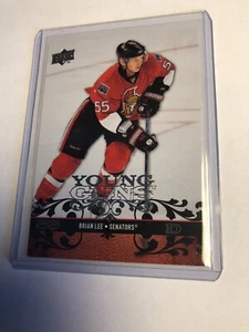 2008-09 UD Series 1 Brian Lee Young Guns #231 Rookie RC - Picture 1 of 2