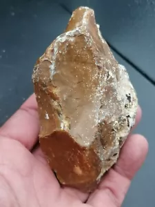Lower Paleolithic France Acheulean backed scraper Homo Erectus Heidelbergensis - Picture 1 of 15