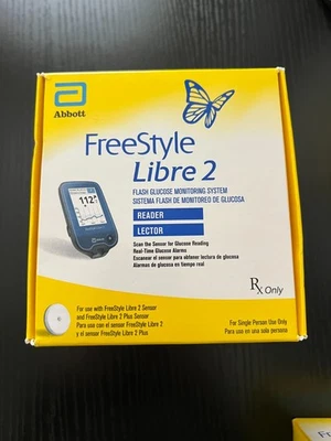 Libre 2 Reader Flash Glucose Monitoring System New In Box - Image 1 of 4