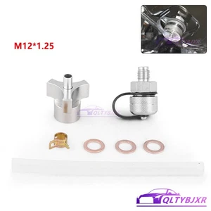 M12x1.25 Quick Twist Oil Drain Valve Stainless Drain Hose Attachment No Mess - Bild 1 von 23