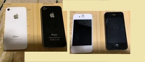 iPhone 4s Weiß + Schwarz & 8 glas & xs teile & 5s teile - Bild 1 von 4