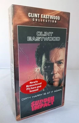 Sudden Impact A Clint Eastwood Collection VHS 2000 VTG Film Brand New Sealed - Image 1 of 4