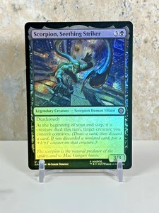 Scorpion, Seething Striker | Foil | MTG Universes Beyond Marvel  - Picture 1 of 7