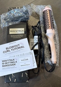 Wavytalk Thermal Brush, 1.5 Inch Heated Round Brush, Dual Voltage, Pink - Picture 1 of 5