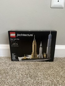 LEGO Architecture 21028 New York City **NEW & FACTORY SEALED**