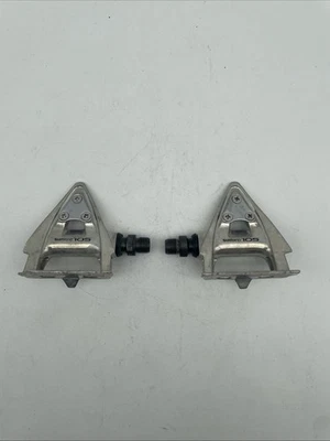 Винтажные педали для шоссейного велосипеда Shimano 105 Toe Cage, PD-1050, (без каркасов для носков) - Изображение 1 из 4