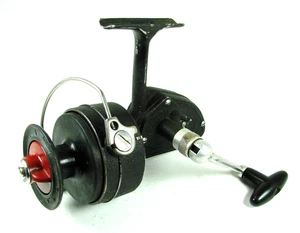 VTG DAM Quick Finessa Black Alloy Spinning Reel Serviced Works West Germany - Picture 1 of 9