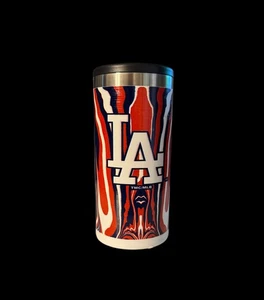 Los Angeles Dodgers Tie-dye Slim Can Cooler - Picture 1 of 2