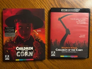 Children of the Corn 4K Ultra HD Blu-ray UHD Arrow Video W/ OOP Slipcover Mint ! - Picture 1 of 14