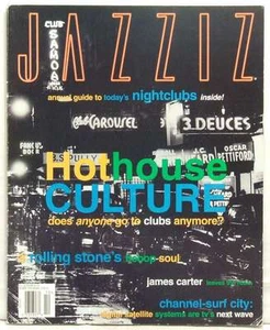 JAZZIZ MAGAZINE HOT HOUSE CULTURE CLUBS ROLLING STONES JAMES CARTER OCTOBER 1996 - Imagen 1 de 1