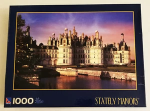 Stately Manors CHAMBORD CHATEAU France Castle 1000 Pieces Jigsaw Puzzle 100% - Picture 1 of 2