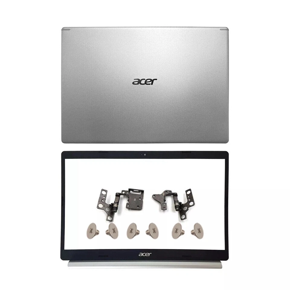 New For Acer Aspire A515-54 A515-54G A515-55 LCD Back Cover + Bezel + Hinges - Image 1 of 4