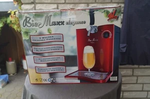 Neuwertige rote Biermaxx Elegance Zapfanlage für 5l Partyfässer - Bild 1 von 22