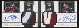 2011-12 Dominion Joe Sakic Gabriel Landeskog #6 Dual Patch Booklet Auto /5 - Picture 1 of 2
