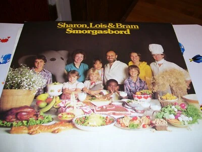 SHARON,LOIS & BRAM-SMORGASBORD-LP-NM-ELEPHANT RECORDS-BILL USHER MAMMOTH BAND - Image 1 of 2