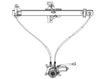 Regulador de ventana para Ford E450 Econoline Super Duty 1999-2002 TYC 86919SHMM Foto 1 de 2