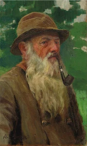 Oelbild von August Blunck - Bild 1 von 1