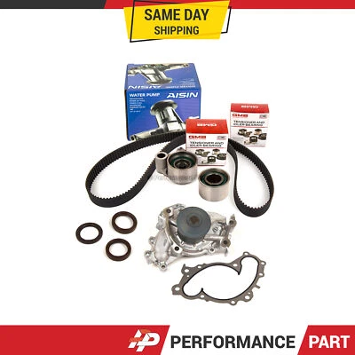 Kit de correa de distribución bomba de agua AISIN apta 95-04 Toyota Avalon Lexus ES300 RX300 1MZFE Foto 1 de 4