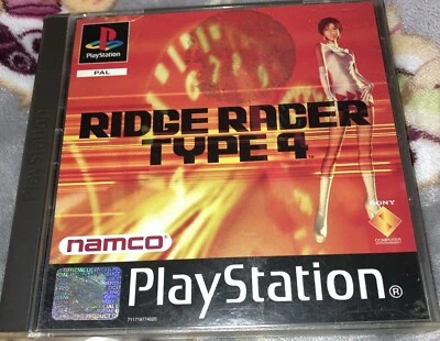 Sony PS1 Ridge Racer Type 4 Plus Demo Disk Complete With Manual - Image 1 of 4