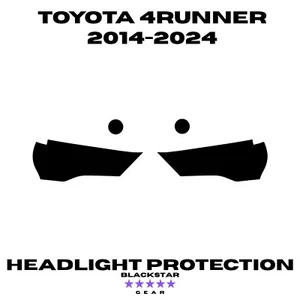 Fits Toyota 4Runner 2014-2024 Paint Protection TPU PPF Pre-Cut Kit Easy Install - Picture 1 of 4