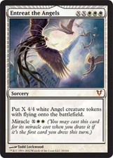*FOIL* Entreat the Angels 1x MtG Avacyn Restored ENGLISH HEAVY PLAYED