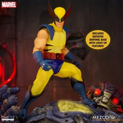 MEZCO The One:12 Collective Marvel Wolverine Deluxe Steel Box Edition - Immagine 1 di 4