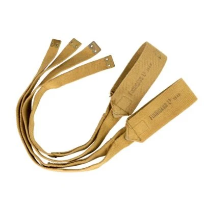 British Army Post War Original British 37 Pattern Cross Straps- Pair- Surplus - Image 1 of 4