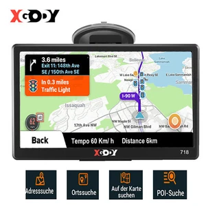 XGODY 7'' Truck BUS PKW GPS Navigation Navi Navigationgerät NEU für LKW 16GB POI - Bild 1 von 13