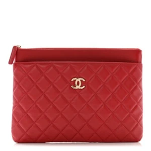 CHANEL Lammfell gesteppt Pattenbeutel - Bild 1 von 5