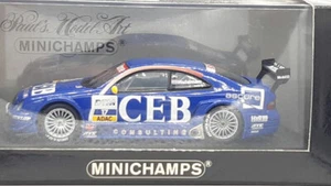 Minichamps 1:43 400 023117 Mercedes CLK Coupé #17 DTM 2001 P. Huisman NEW - Foto 1 di 1