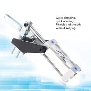 Air Cylinder Pneumatic Hold Down Clamp Air Toggle Clamp 227kg Clamping Force New - Picture 1 of 18