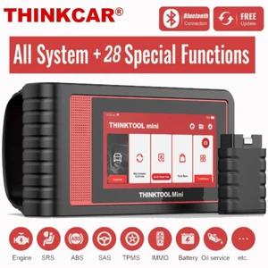 THINKCAR Car Diagnostic Tool Full System Scanner Active Test ECU Coding DPF TPMS - Picture 1 of 17