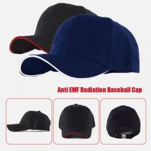 Anti EMF Radiation Baseball Cap Rfid Shielding Cap Adjustable Unisex Hooded Cap - Picture 1 of 13