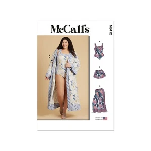 McCalls Cut Pattern M8412 - Combination - Body, Morning Coat, Shorts and Pants - Picture 1 of 11