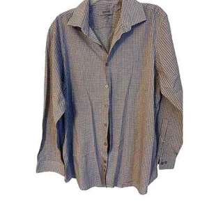 Reaction by Kenneth Cole men's dress shirt slim fit size L - 32/33 neck 16-16.5 - Picture 1 of 4
