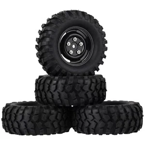 4pcs RC 1/10 108mm 1.9 Tires w/ Hex 12mm Wheels For Rock Crawler Truck Upgrade - Picture 1 of 5