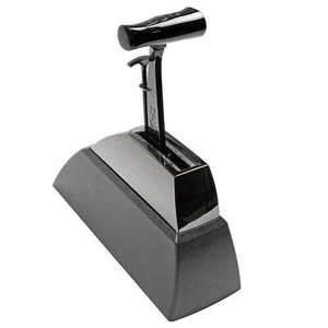 Palanca de cambios cerrada automática negra B&M puerta Z ajuste universal para transmisiones de 3 velocidades - Imagen 1 de 7