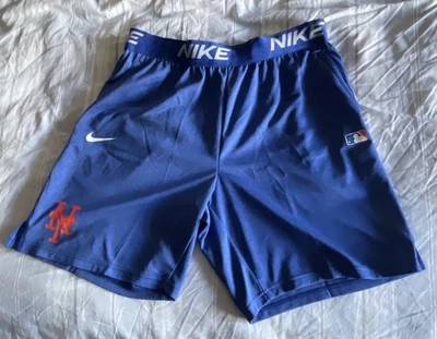 Pantalones Cortos Nike MLB New York Mets Hombres XL Colección Auténtica Azul Real Nuevos sin Etiquetas Foto 1 de 2