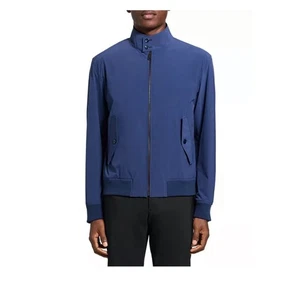Theory Cassian Blue Nylon Jacket Men's Medium NWT - Picture 1 of 10