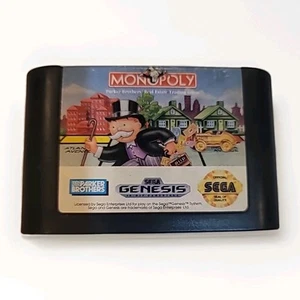 Monopoly (Sega Genesis, 1992) - Picture 1 of 3