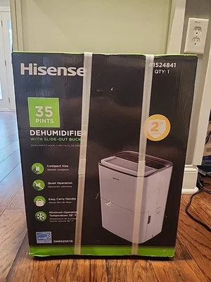 Deshumidificador Hisense DH5020K1G 35 pintas 2 velocidades - gris Foto 1 de 4